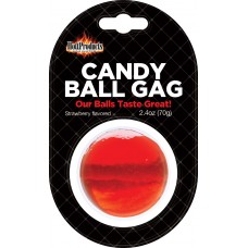 Candy Ball Gag (strawberry)