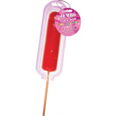Strawberry Flavor Jumbo Candy Cock Pop (open stock)