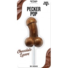 Lusty Lickers Pecker Pop - Chocolate